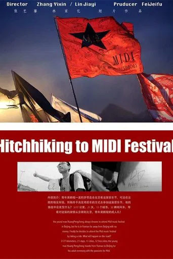 Hitchhiking to MIDI Festival poster