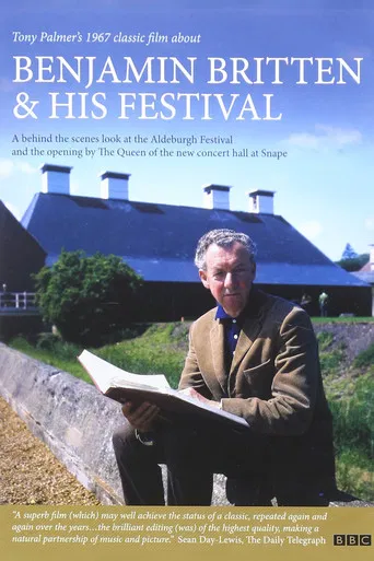 Benjamin Britten and His Festival poster
