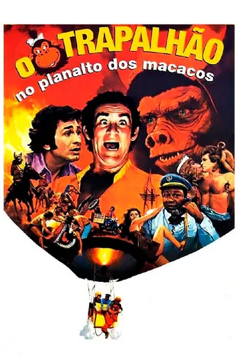 The Trapalhão in the Plateau of the Apes poster