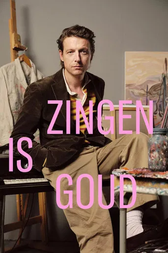 Zingen is goud poster