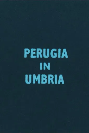 Perugia in Umbria poster