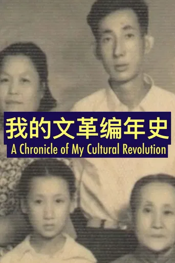 A Chronicle of My Cultural Revolution poster