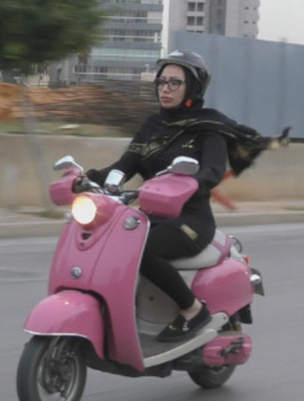 Zeinab on the Scooter poster