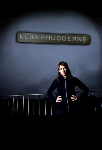 Klamphuggerne poster