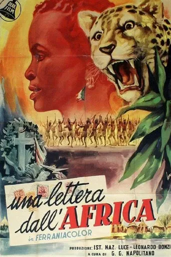 Una lettera dall'Africa poster