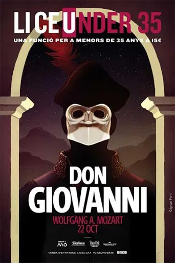 Don Giovanni - Liceu poster