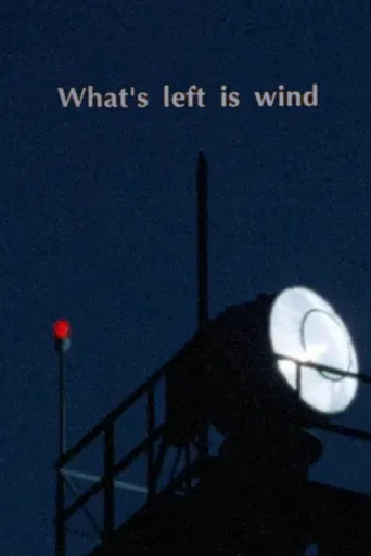 What's Left is Wind poster