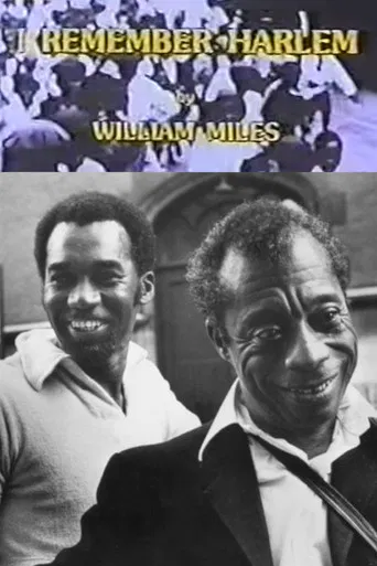 I Remember Harlem poster