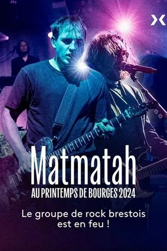 Matmatah en concert au Printemps de Bourges 2024 poster