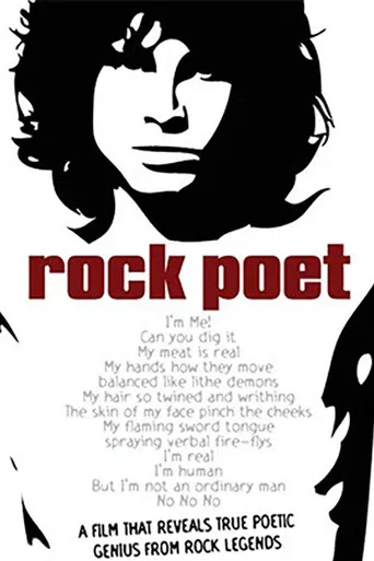 Rock Poet: Jim Morrison poster