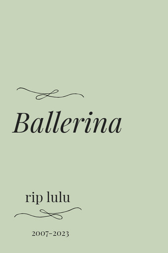 Ballerina poster