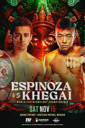 Rafael Espinoza vs. Arnold Khegai poster