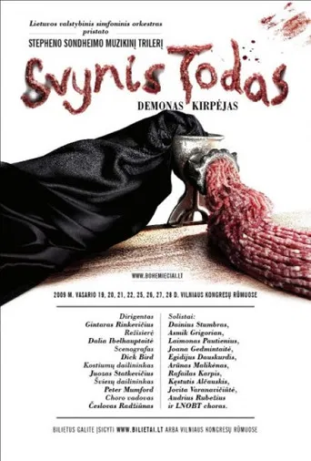 Sweeney Todd: the Demon Barber of Fleet Street poster