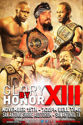 ROH: Glory By Honor XIII poster