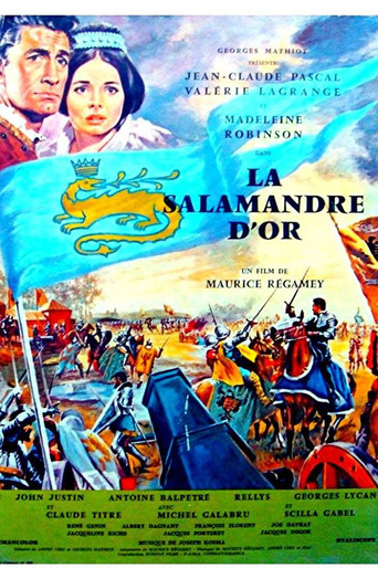 La salamandre d'or poster