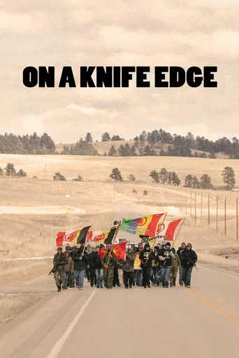On a Knife Edge poster