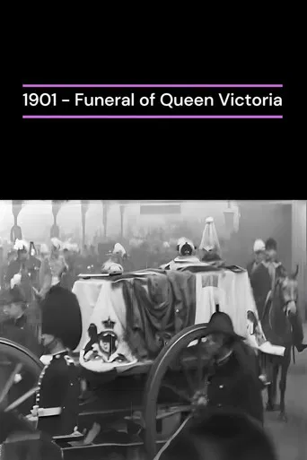 Funeral of Queen Victoria poster