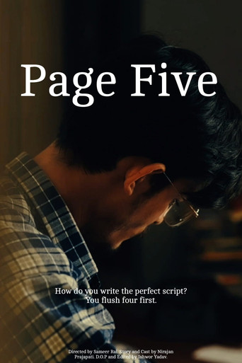 Page Five poster