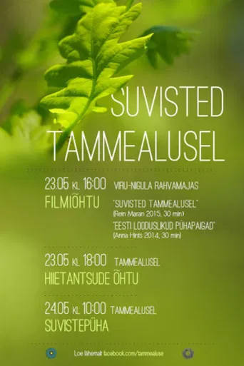 Suvisted Tammealusel poster