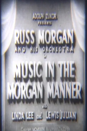 Music in the Morgan Manner poster