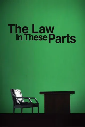 The Law in These Parts poster