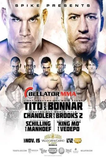 Bellator 131: Tito vs. Bonnar poster