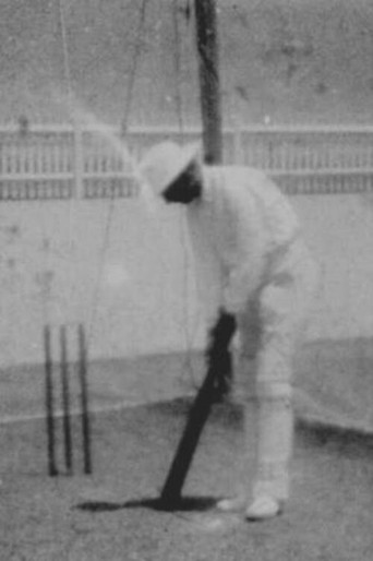 Prince Ranjitsinhji Practising Batting in the Nets poster