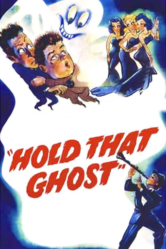 Hold That Ghost poster