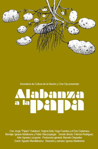 Alabanza a la papa poster