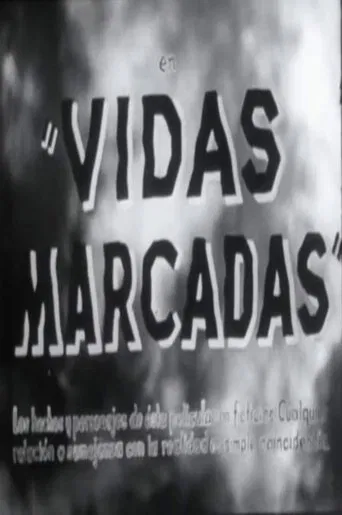 Vidas marcadas poster