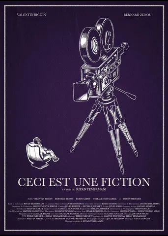 CECI EST UNE FICTION poster