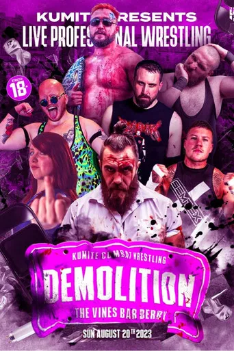 KCW: Demolition poster