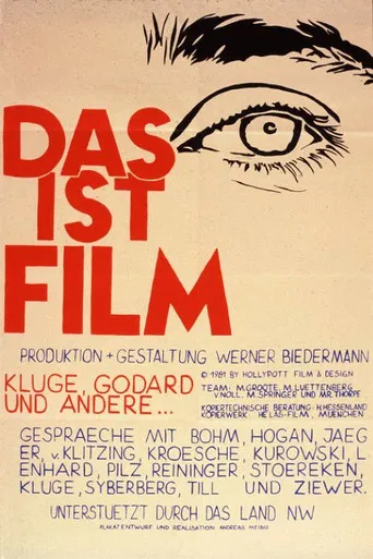 Das ist Film - Kluge, Godard und andere... poster
