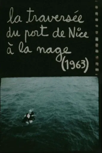 La traversée du port de Nice à la nage poster