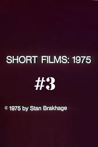 Short Films 1975: #3 (Hollis Frampton) poster