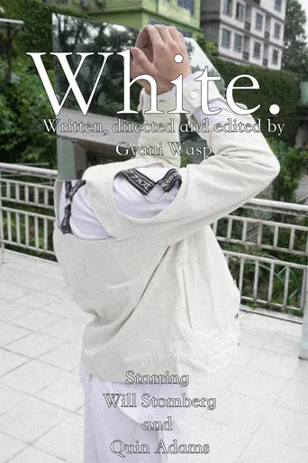 White. poster
