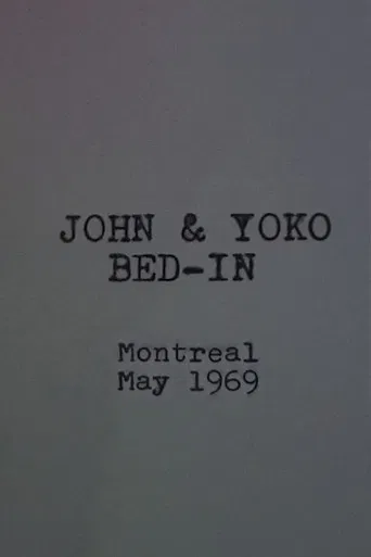 John & Yoko Bed-In poster