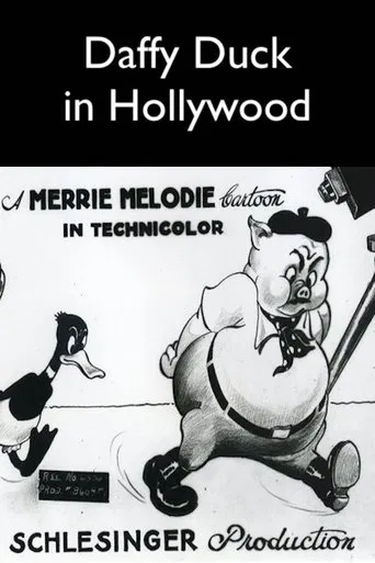 Daffy Duck in Hollywood poster