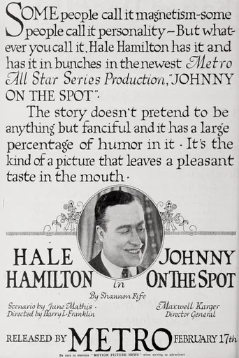 Johnny-on-the-Spot poster