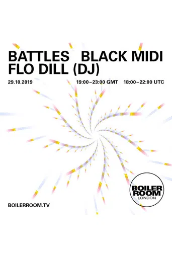 Black Midi: Boiler Room London: Battles & Black Midi poster