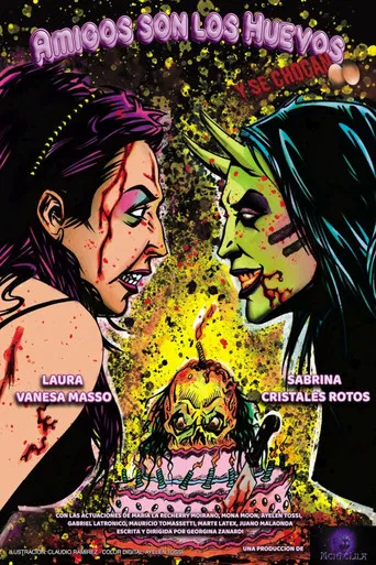 Amigos son los huevos y se chocan poster