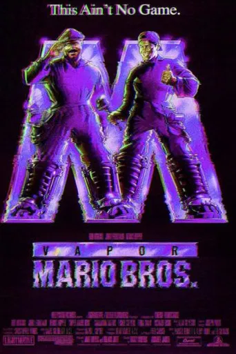 vapor mario poster