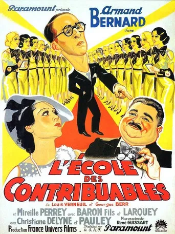 L'École des contribuables poster