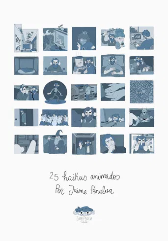 25 haikus animados poster
