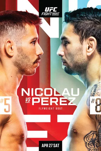 UFC on ESPN 55: Nicolau vs. Perez poster