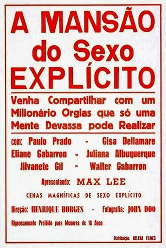 A Mansão do Sexo Explícito poster