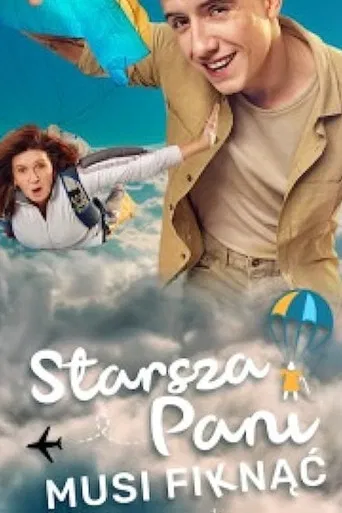 Starsza pani musi fiknąć poster