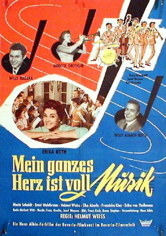 Mein ganzes Herz ist voll Musik poster