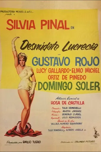 Desnúdate, Lucrecia poster