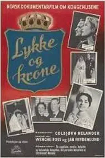 Lykke og krone poster